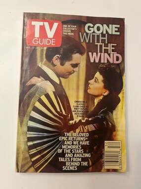 TV Guide Magazine December 23-29, 2000 Gone With The Wind Collector's Cover